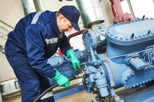 Chiller maintenance